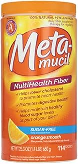 Metamucil Smooth Texture Sugar-Free Orange -114 Each