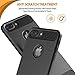 LESEEING iPhone 7 Plus Case iPhone 8 Plus Case, Case for Apple 8 Plus and iPhone 7 Plus Cover Soft TPU Material with Carbon Fiber iPhone 7 Plus Protective Case - Black