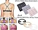 CAKYE 3 Pack Women's Underwire Maternity Nursing Bra Cotton Breastfeeding Bras (36D, Black/Grey/Nude)