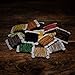 Fly Tying Chenille Earth Tones - Fine Flat Rayon Chenille for thinner Bodies!