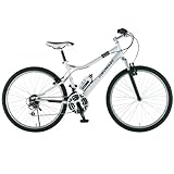 CHEVROLET(シボレー) シマノ18段変速 フロントサスペンション 26インチ マウンテンバイク 【専用ドリンクボトル付き自転車】 ホワイト CHEVY LOOP ATB268 F-sus 73100-1299