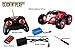 Click n' Play Land & Water Amphibious RC Remote Control Car, 200 Ft Range, Working LED Headlights - Red