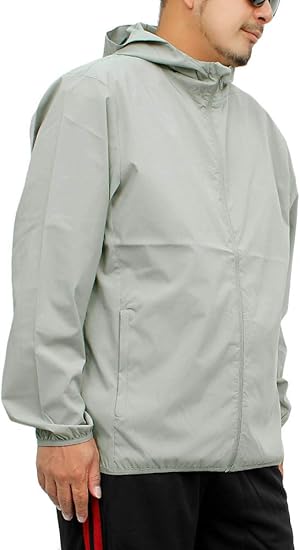 Amazon One Colors パーカー メンズ 大きいサイズ 速乾 ドライ 薄手 ジップアップ ジャケット コート ジャケット 通販