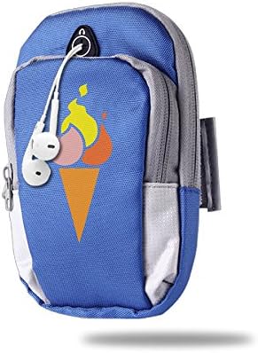 Spice Cream Funny Man And Women Outdoor Sport Arm Bag Armband For Keys