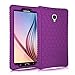 Fintie Silicone Case for Samsung Galaxy Tab A 8.0 2017 Model T380/T385, Light Weight Shock Proof Silicone Cover [Anti Slip] [Kids Friendly] for Galaxy Tab A 8.0 Inch SM-T380/T385 2017 Release, Purple