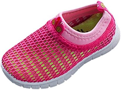 Baby Shoes,Dainzuy Infant Baby Girls' Boys' Mesh Candy Color Sneaker Sandal Sport Shoes (Toddler/Little Kid/Big Kid) (Age:8T US:9.5, Red)