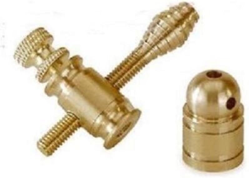 fablogix® Tattoo Machine Brass Contact Binding Post Sets kit shoulder washers screws no5