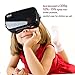 ETVR 3D Virtual Reality Glasses 120 Degree FOV VR Headset With Larger Screen Immersive Virtual Reality Experience Fit for iPhone 7/6/6s Plus, Samsung Galaxy S5/6/7 Edge Etc (4.5-6.2 Inches)