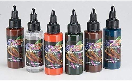 CreatexIllustration Colors - Secondary Set 6 2 Ounce Color Set