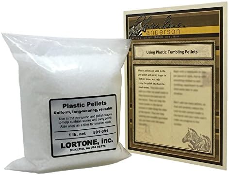 Lortone 591-091 Plastic Pellets for Rock Tumbling &amp; Rock Polishing with Tumbling Article by Jewelry Artist Charlene Anderson (1)