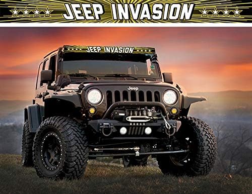 AEROX IND. JPINVY52 Jeep Invasion Yellow 52" Insert
