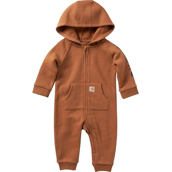Amazon.com: Carhartt Kid's CM8778 Long-Sleeve Zip Front