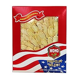 WOHO #127.4 American Ginseng Slice Large 4oz Box