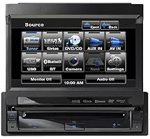 Clarion VZ401 7-Inch In-Dash Single-Din Touchscreen DVD/CD/MP3/USB