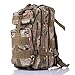 3P Tactical Military Backpack, Feskin 25L Superior Waterproof Wearable Durable Double Shoulder Bag for Kids Camping, Climbing, Hiking, Shooting Outdoor Sports - CP Camouflage