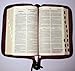 ENGLISH-RUSSIAN Parallel BIBLE w/Zipper (KJV-Synodal Translation), Burgundy