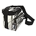 Small Heavy Duty Clear Lunch Bag Black Trim