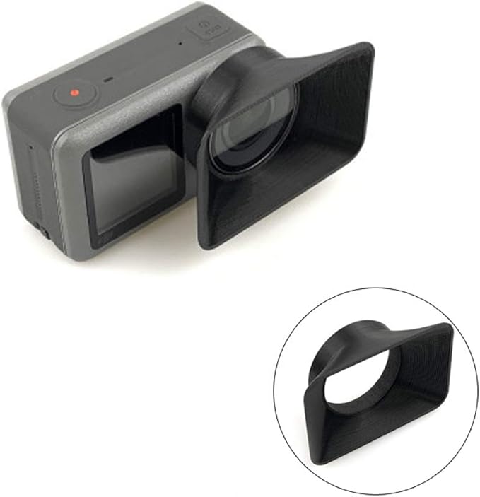 Yifant Sun Lens Hood for DJI OSMO Action Camera Accessories 3D Printed Sunshade