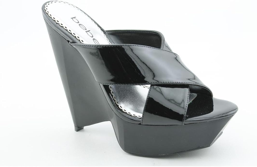 bebe wedge heels