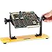 QuadHands Flip Circuit Board Workbench Holder | Soldering Helping Third Hand Tool And Repair Kit | Rotate PCB Board 360 Degrees | Stainless Steel Sturdy Base | For Large & Small Boards | USA