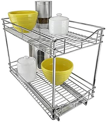 Lynk Professional Roll Out Double Shelf Pull Out Two Tier