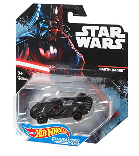 Hot Wheels Star Wars Rogue One Character Car, Darth Vader