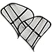 Zone Tech Set of 2 PosturePro Mesh Office Chair & Car Seat Lumbar Back Support