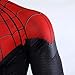Spider-Man Far from Home Men's Compression Shirt 3D Print T-Shirt (Medium, Red)