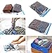 Minals Mark Travel Space Saver Bags Packing- Storage Seal Sterile Out and About Vacuum Bags Travel Container Totes Similar to Ziplock Storage Bags Sealer Refill Cube Folds Flat Super Pack Compression