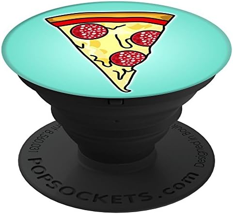 Awayk Pizza Pop Phone Grip For Smartphones & Tablets PopSockets PopGrip: Swappable Grip for Phones & Tablets