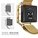 MoKo Fitbit Blaze Band Frame , Stainless Steel Replacement Metal Frame Housing For Fitbit Blaze Smart Watch - GOLD