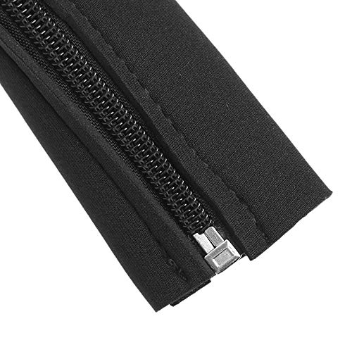 DIY Neoprene Cable Management Sleeve Zipper Wrap Wire Hider Cover Organizer - 4Pcs Set