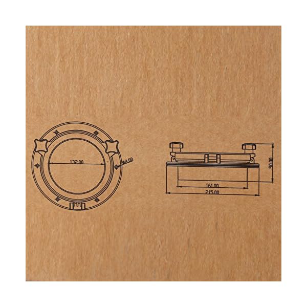 Amarine-made-Boat-Yacht-Round-Opening-Portlight-Porthole-8-Replacement-Window-Port-Hole-ABS-Clear-Tempered-Glass
