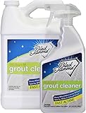 Ultimate Grout Cleaner: Best Cleaner for Tile,Ceramic,Porcelain, Marble Acid-Free Safe Deep Cleaner & Stain Remover for Even The Dirtiest Grout. (1-Quart/1-Gallon)