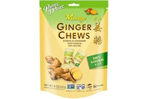 Prince of Peace Ginger Chews, Mango, 8 OZ