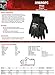 MCR Safety Coated Gloves, XL, Black, PR (N9690FCXL)