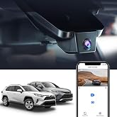 Fitcamx 4K Dash Cam Adapts for Toyota RAV4 2019-2021 (Model A, No Vents) &amp; RAV4 Prime Plug-In Hybrid 2021-2025, OEM Style, UHD 2160P Video, WiFi &amp; APP, Loop Recording, G-Sensor, Plug &amp; Play, 64GB Card