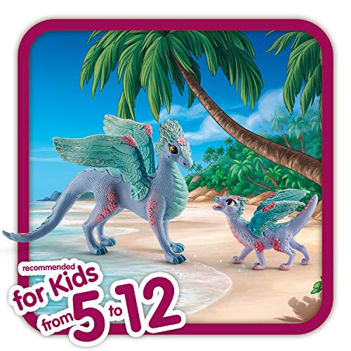 schleich 70592 Blütendrache und Kind, für Kinder ab 5-12 Jahren, BAYALA - Spielfigur – Bild 2