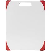 Farberware 11 x 14 Inch Reversible Nonslip Cutting Board for Kitchen | Knife-Friendly, Non-Absorbent Surface, Nonslip Edges, Reversible Design, Dishwasher Safe for Easy Cleanup