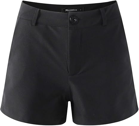 pantaloncini neri eleganti