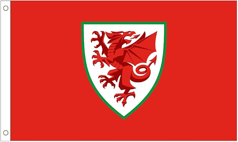 FOCO Wales Flag Banner Core Crest Flag Brand New Poster N/A