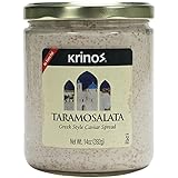 Krinos Taramosalata Greek Style Caviar Spread 8 Oz Jar