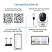 Wireless Security Camera - Bagotte 1080p WiFi IP Camera for Home Security Camera Pan/Tilt/Zoom Baby Monitor Pet Camera with Two-Way Audio, Night Vision - iOS/Andriod/PC Available