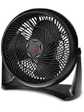 Honeywell HT-908 Turbo Force Room Air Circulator Fan, Black, 15 Inch