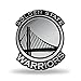 Rico Industries NBA Golden State Warriors Chrome Finished Auto Emblem 3D Sticker