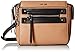 Nine West Get Poppin SLGS Cross Body, Dark Camel/Black, One Size