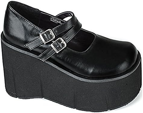 Rave 90s Grunge Lolita Kawaii Cosplay Platform Womens Shoes (11)