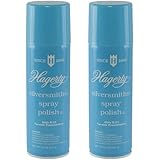 Hagerty Silversmiths Aerosol Spray Polish, Unscented 8.5 Oz (Pack of 2)