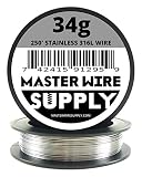 Stainless Steel 316L - 250' - 34 Gauge Wire