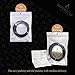 BEADNOVA 5mm Genuine Round Leather Cord Leather Strips for Jewelry Making Bracelet Necklace Beading, 2 Meters/ 2.2 Yards, Black